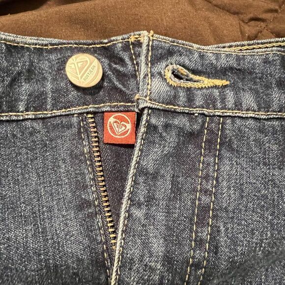 Roxy Jean Denim Skirt Size 3 - Picture 4 of 7